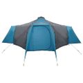 vidaXL Tipi stan 8-miestny Modrá taft