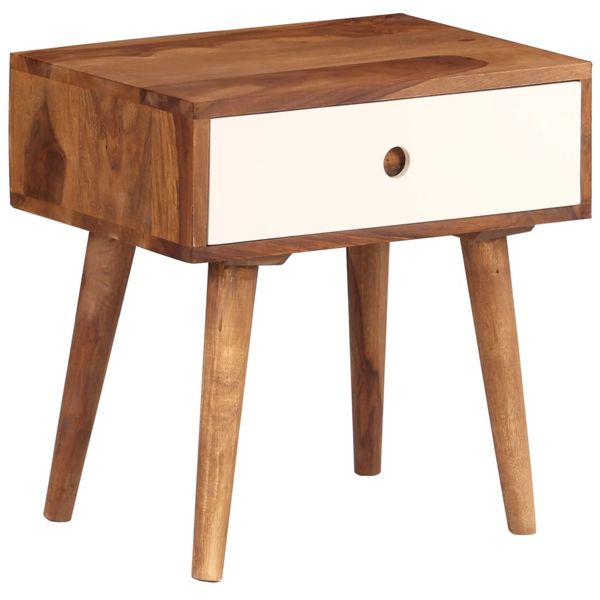 vidaXL Nočný stolík 45x30x45 cm masívne akáciaové drevo