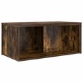 vidaXL Súprava na kávový stolík 2 ks Dymová dub 90 x 48 x 40 cm