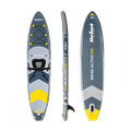 Paddleboard SUP REBEL ACTIVE RBA-4501 11'6" 350x81x15 cm šedý