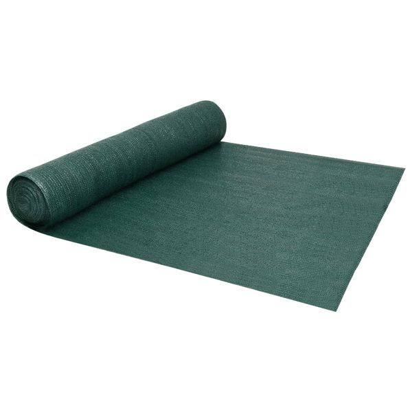 vidaXL Tieniaca sieť zelená 2x25 m HDPE 195 g/m²