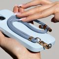 Universal phone strap Elegant light blue