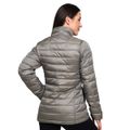 Dámska bunda Puffer Vetiver/Black - GymBeam, veľkosť XL, veľkosť oblečenia XL