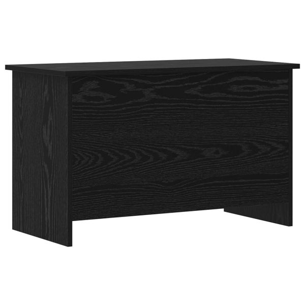 vidaXL Úložná truhlica Čierny dub 80 x 40 x 50 cm Kompozitné drevo