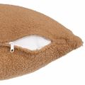 vidaXL Poťah na podložku 12 pcs HEERLEN Béžová 40 x 40 cm Bouclé