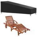 vidaXL Obaly na ležadlá 2 ks 203x81x25/63 cm, 420D oxfordská látka