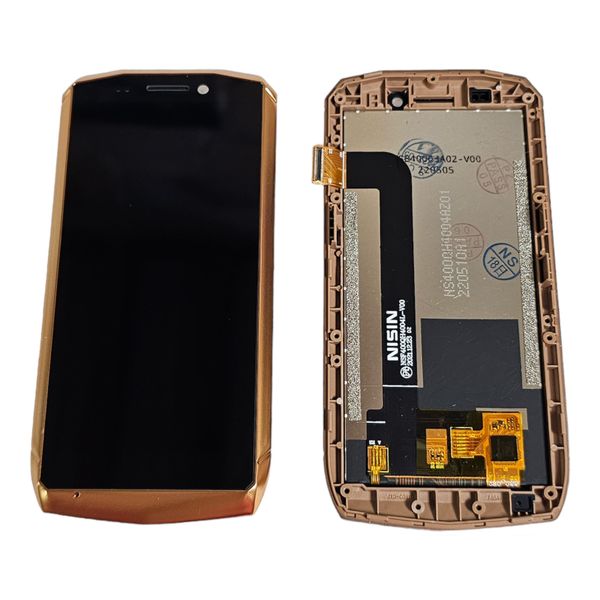Cubot Pocket LCD + Touch Panel + Front Cover Gold/Green