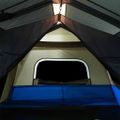 vidaXL Rodinný stan s LED, 10 osôb, svetlomodrý, rýchloupínací