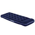 Bestway Semišová nafukovacia posteľ+zabudovaná nožná pumpa 185x76x28cm
