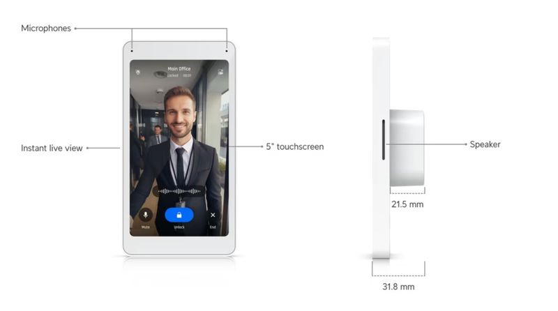 Ubiquiti UA-Intercom-Viewer-3 - UniFi Access Intercom Viewer 3-pack