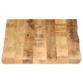 vidaXL Stolová doska živá hrana 110x60x3,8 cm masívny surový mangovník