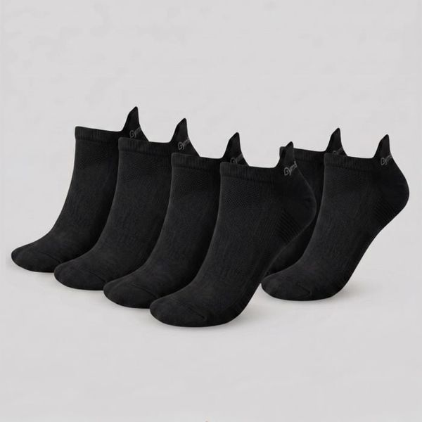 Ponožky Tab 3Pack Black - GymBeam, veľkosť L