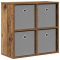 vidaXL Servírovacia skriňa Staré drevo 59,5 x 27 x 57 cm