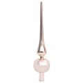 vidaXL Osvetlený umelý vianočný stromček s guľami, biely 120 cm, PVC