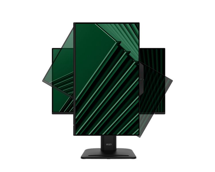 MSI Pro/MP272PMG/27"/IPS/FHD/120Hz/1ms/Černá/3R Monitor, 27" IPS Full HD 1920×1080, 120 Hz, 1 ms MPRT, webkamera 1080p, mikrofon, USB hub, výškove nastavitelný stojan, otácení/n