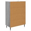 vidaXL Servírovacia skriňa Sivá sonoma 66 x 34,5 x 97 cm