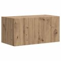 vidaXL TV nástenná skriňa 60 x 31 x 29,5 cm Remeselnícky dub