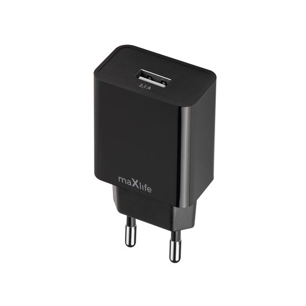 Maxlife nabíjačka MXTC-11 1x USB-A 2,1A čierna