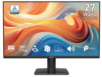 MSI Pro/MP275Q E14/27''/IPS/QHD/144Hz/1ms/Čierna/3R