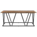 vidaXL Konferenčný stolík Staré drevo 100 x 50 x 40 cm