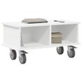 vidaXL TV stolík 68,5 x 35 x 35 cm Biela Kompozitné drevo