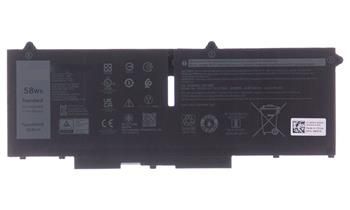 DELL batéria/ 4-článková/ 58 Wh/ pre Latitude 5330,5430,5530,7330,7430,7530 Batéria, pre notebook, originálna, 58Wh, Li-Ion, 4-článková, pre Dell Latitude 5330, 5430, 5530, 7330, 7430, 7530, Precision 3570