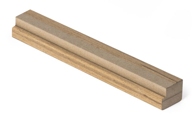 Zakončovacia lišta G21 pre akustický panel, teak