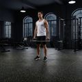 Gumová fitness podlaha AbiFloor POS35 čierna / žltá - 2. akosť