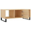 vidaXL Konferenčný stolík dub sonoma 102x50x40 cm kompozitné drevo