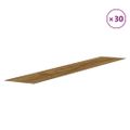vidaXL Nástenné panely vzhľad dreva hnedé PVC 4,12 m²
