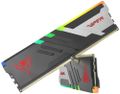 PATRIOT VIPER VENOM RGB 32GB DDR5 5600MHz / DIMM / CL40 / 1,1V / Kit 2x 16GB Operacní pamet, DDR5, 32GB (2x 16GB kit), 5600MHz, CL40, RGB LED podsvícení, s chladicem, cerno-šedá