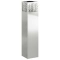 vidaXL Solárne LED svetlo na chodník 2 ks Teplá biela 18 x 18 x 80 cm