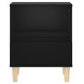 vidaXL Nočné stolíky 2 ks čierne 40x35x50 cm