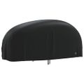 vidaXL Kryt na motocykel čierny 245x105x125 cm 210D oxford