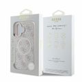 Puzdro Guess pre iPhone 16 6,1" GUHMP16SG4GFRP ružové hardcase 4G Ring Classic Logo MagSafe