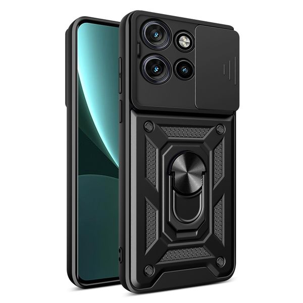 Defender Slide case pre Motorola Edge 50 Neo / Edge 60 Neo / ThinkPhone 25 čierna