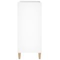 vidaXL Skrinka na platne biela 84,5x38x89 cm kompozitné drevo