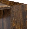 vidaXL Konferenčný stolík Dymová dub 95 x 50 x 34 cm Kompozitné drevo