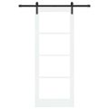 vidaXL Posuvné dvere ORKDAL Biela 83 x 211 cm