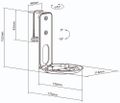 NEDIS montáž reproduktoru/ kompatibilní se Sonos Era 100/ nástěnný/ 3 kg/ náklon otočný/ naklápěcí/ ABS/ kov/ černý Nástenný držák, Sonos® Era 100, otocný/naklápecí, 90° otácení, 18° náklon, 3 kg nosnost, kabelový management, cerný