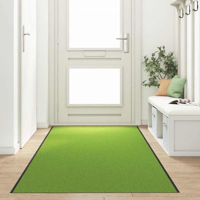 vidaXL Rohož Iný Zelená a čierna 120 x 350 cm Polyamid a PVC