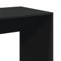 vidaXL Barový stôl čierny 51x50x103,5 cm kompozitné drevo