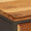 vidaXL Komoda z recyklovaného teakového dreva a ocele 65x30x70 cm