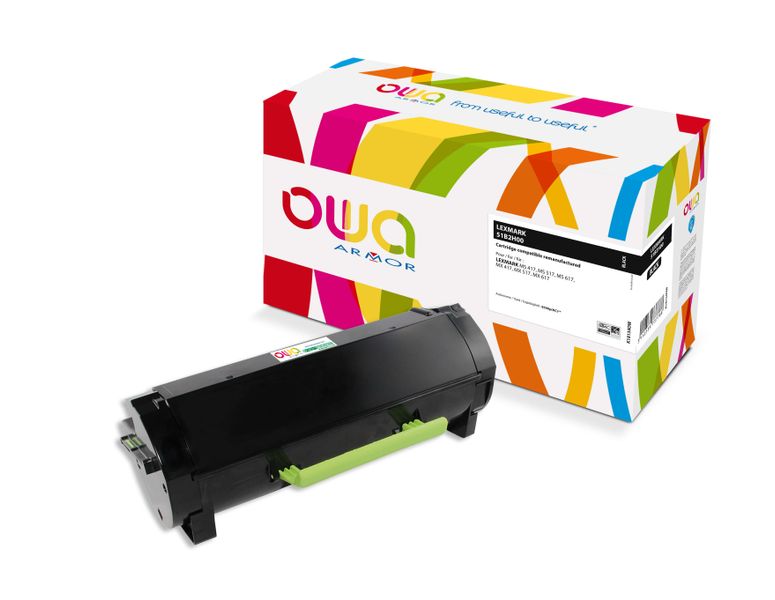 OWA Armor toner kompatibilný s LEXMARK 51B2H00, čierna/black