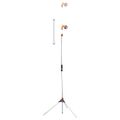 vidaXL Záhradná sprcha s trojnožkou 221 cm hliníková