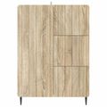 vidaXL Servírovacia skriňa Dub sonoma 66 x 34,5 x 91,5 cm