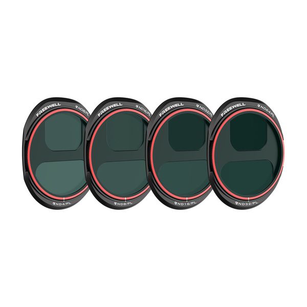 Sada filtrov FREEWELL pre DJI Mavic 4 Pro ND/PL Bright Day (4ks)