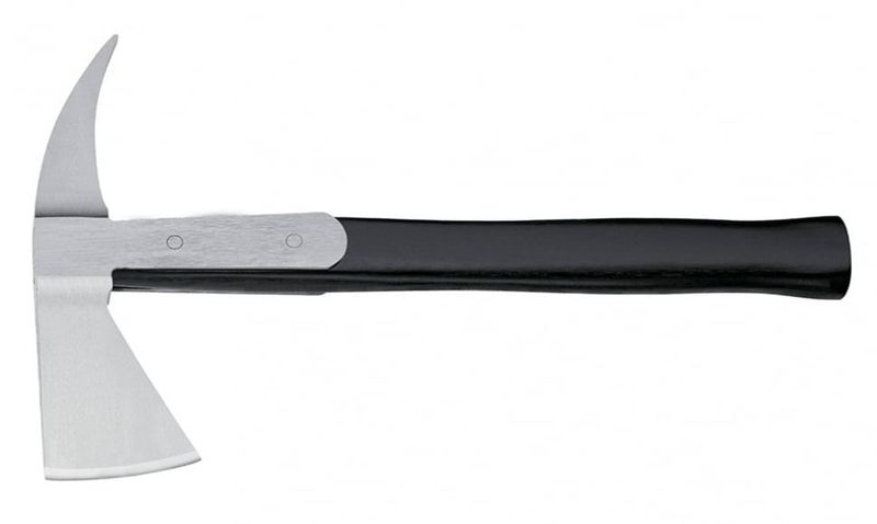 FOX knives FX-MIR115/2 VVF Fire Brigade Axe sekera 7,2 cm, jaseňové drevo, kožené puzdro