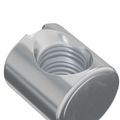 vidaXL Zátky 4500 ks Strieborná M6 x 12 mm Kov