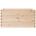 vidaXL Záhradný kvetináč 90x40x45,5 cm masívna borovica